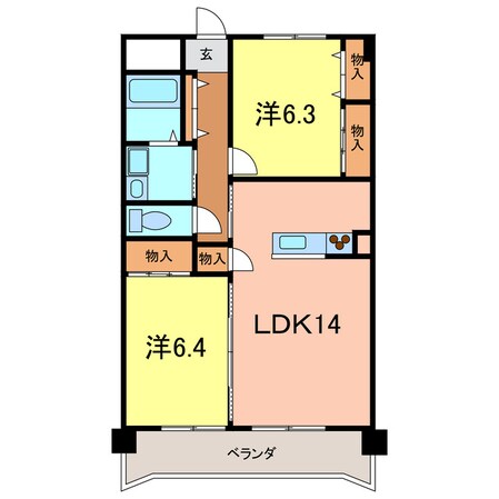 ＳＡＩＡ　２１の物件間取画像